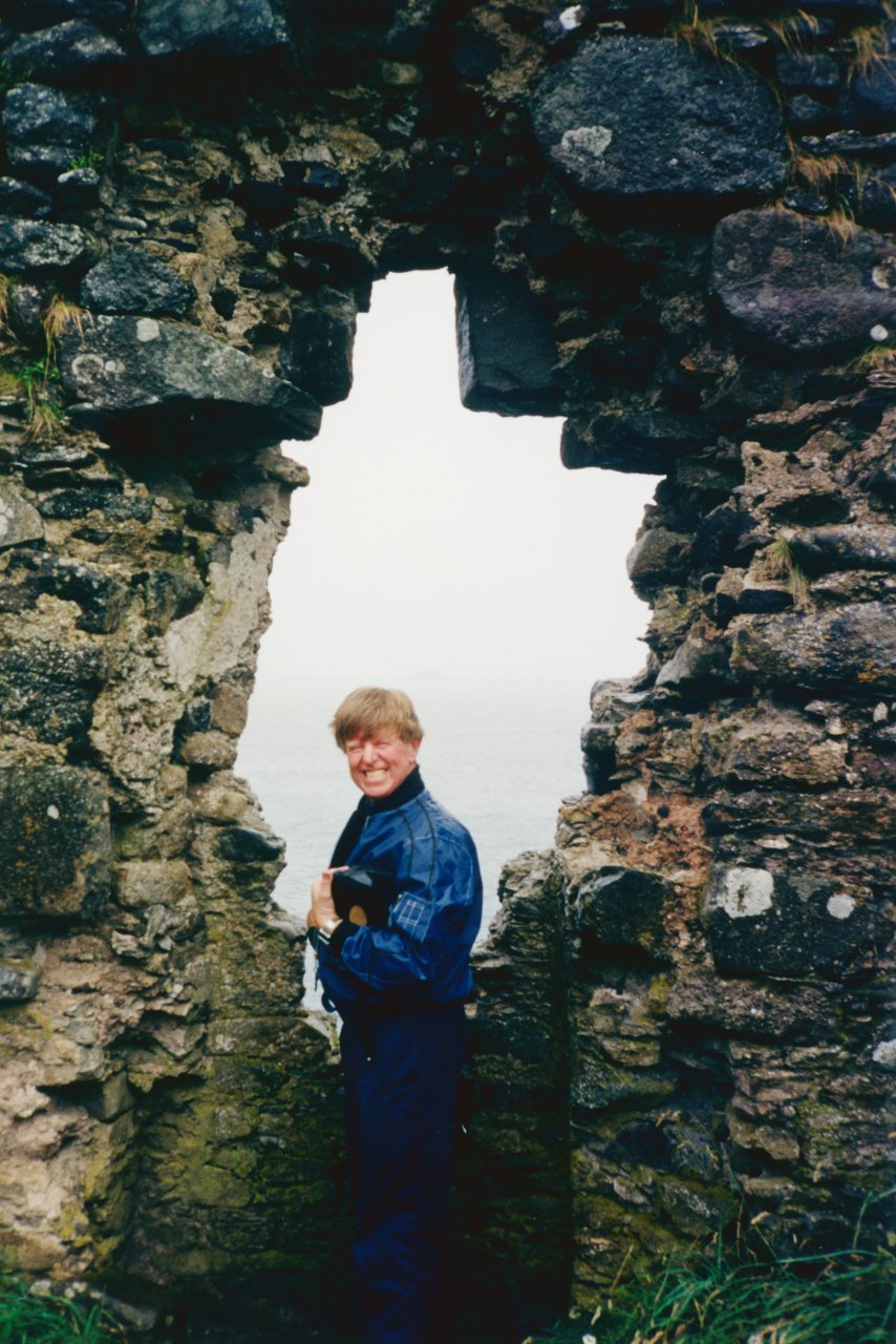 Old Scottish castle- Scotland trip July-Aug 1997